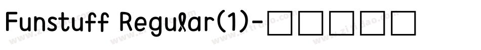 Funstuff Regular(1)字体转换
